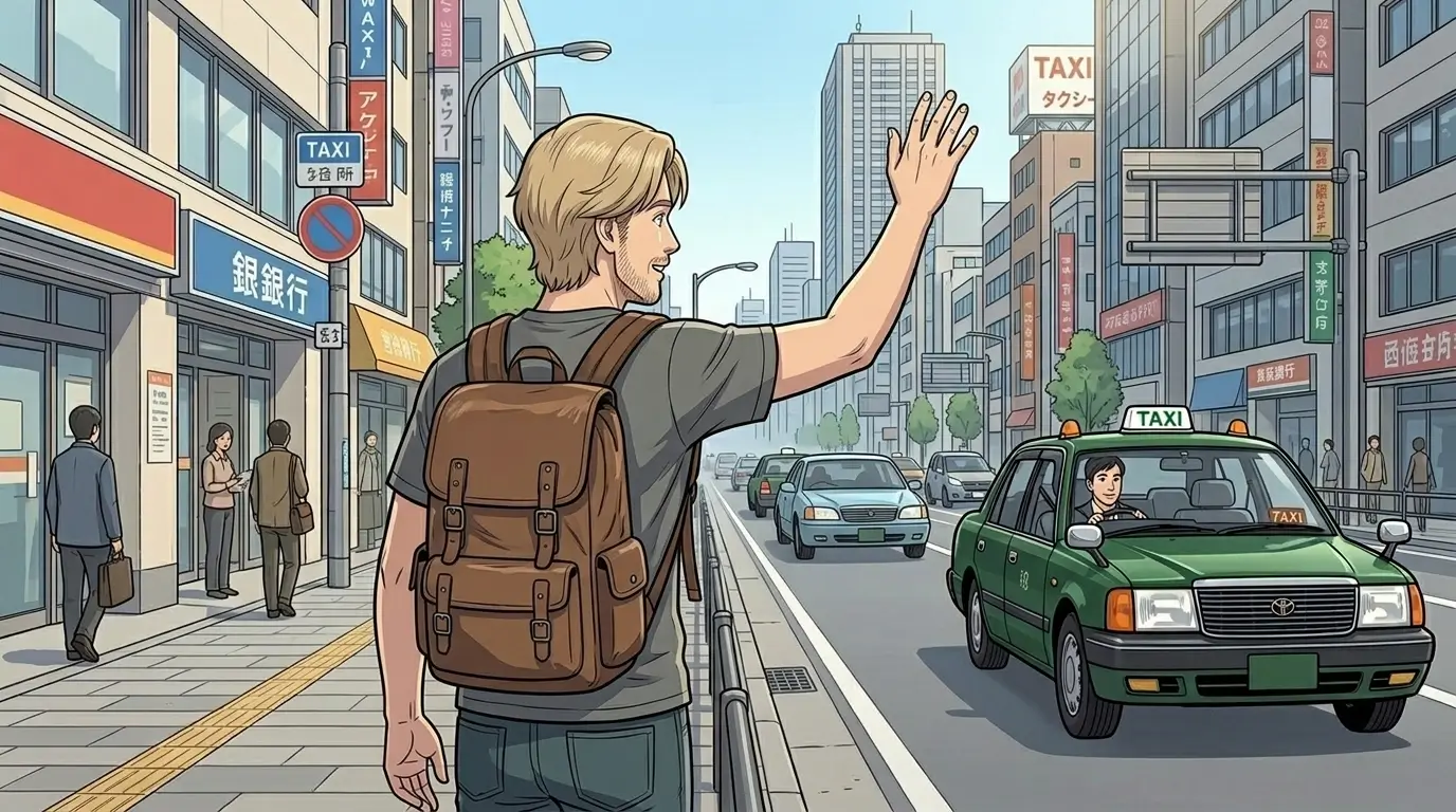 Hail a taxi